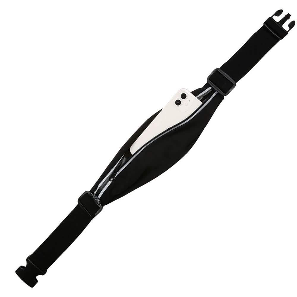 Running Belt Adjustable Waist Pack and Phone Holder with Reflective Zipper DailySale
