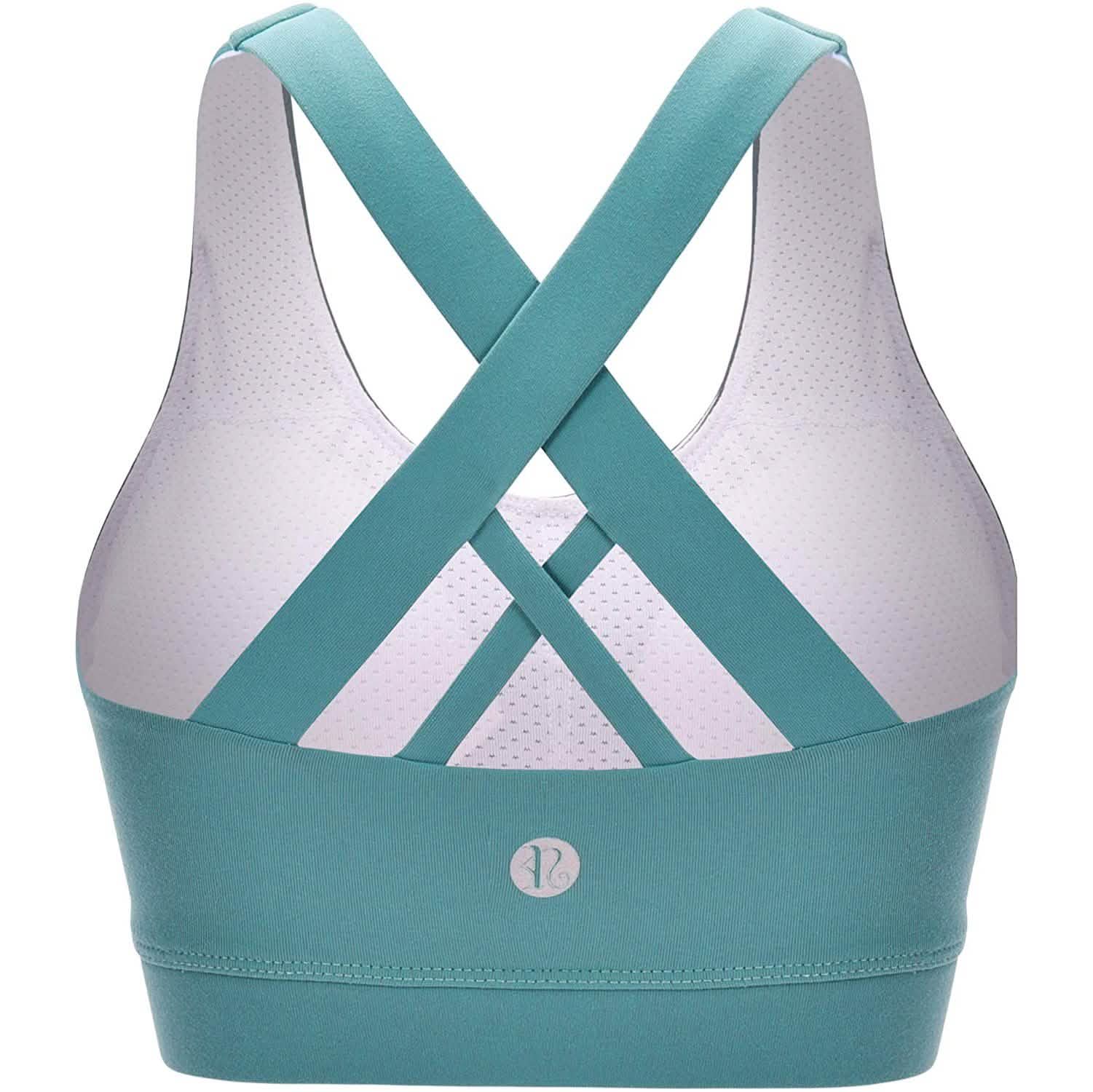 RUNNING GIRL Criss-Cross Back Padded Strappy Sports Bra DailySale
