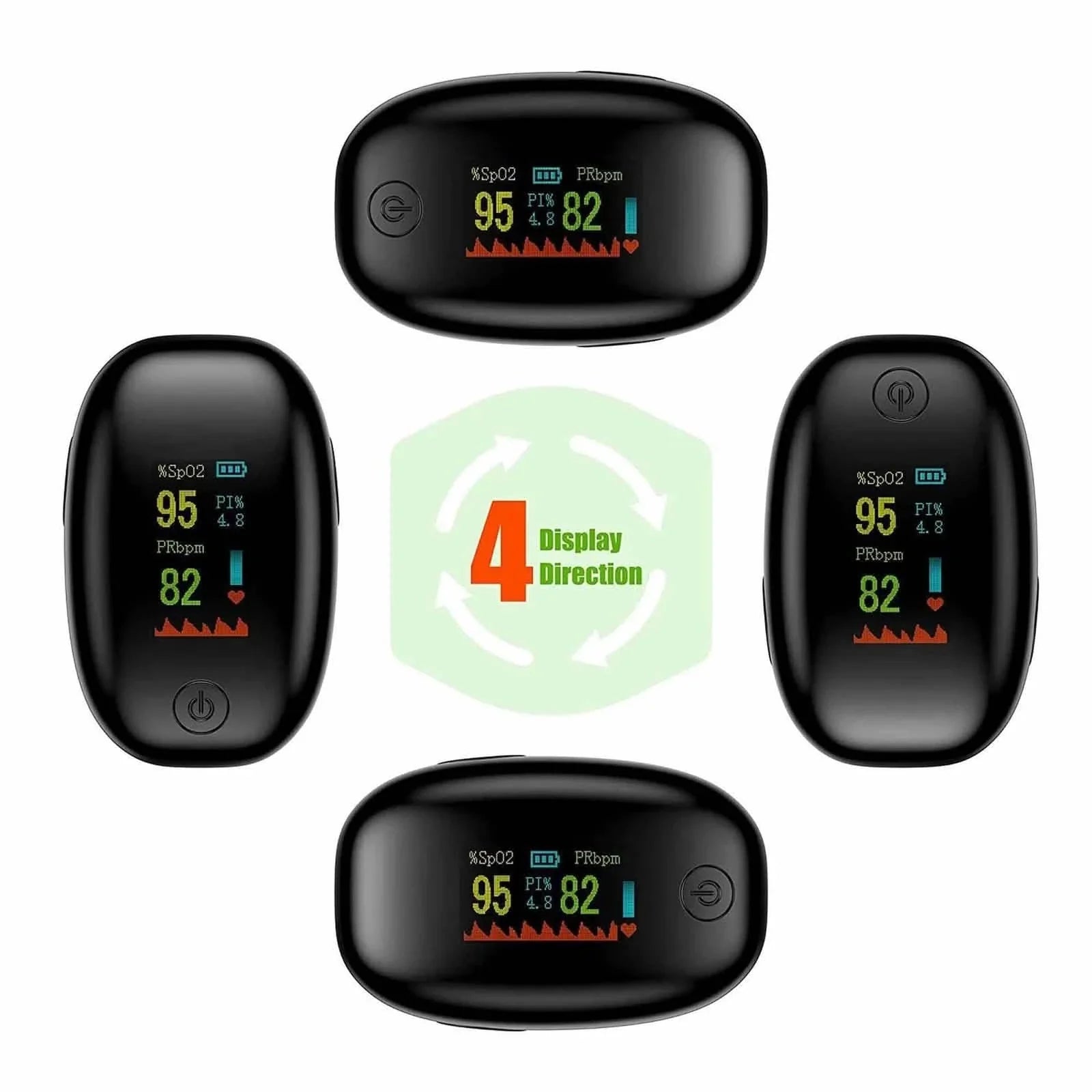 Finger Pulse Oximeter – Heart Rate & SPO2 Monitor DailySale