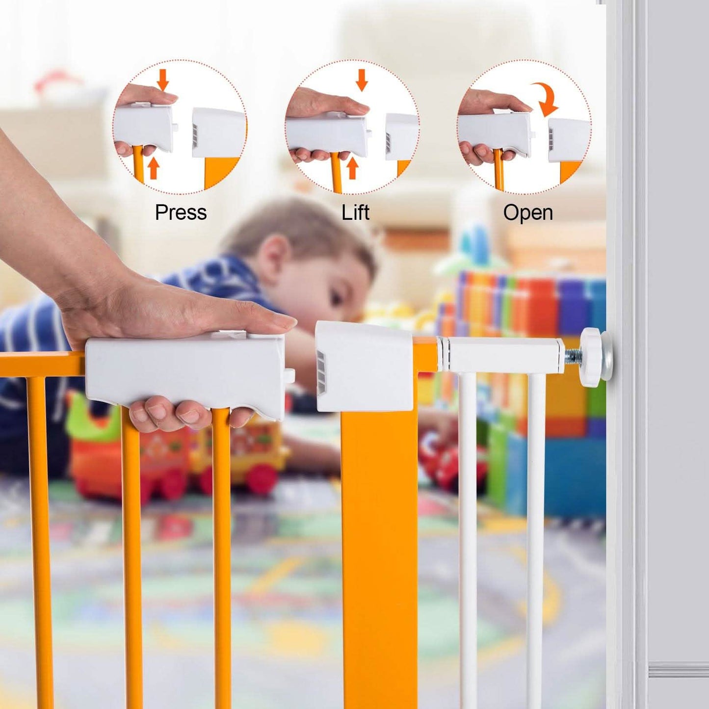 Safety Baby Stairs Doorway DailySale