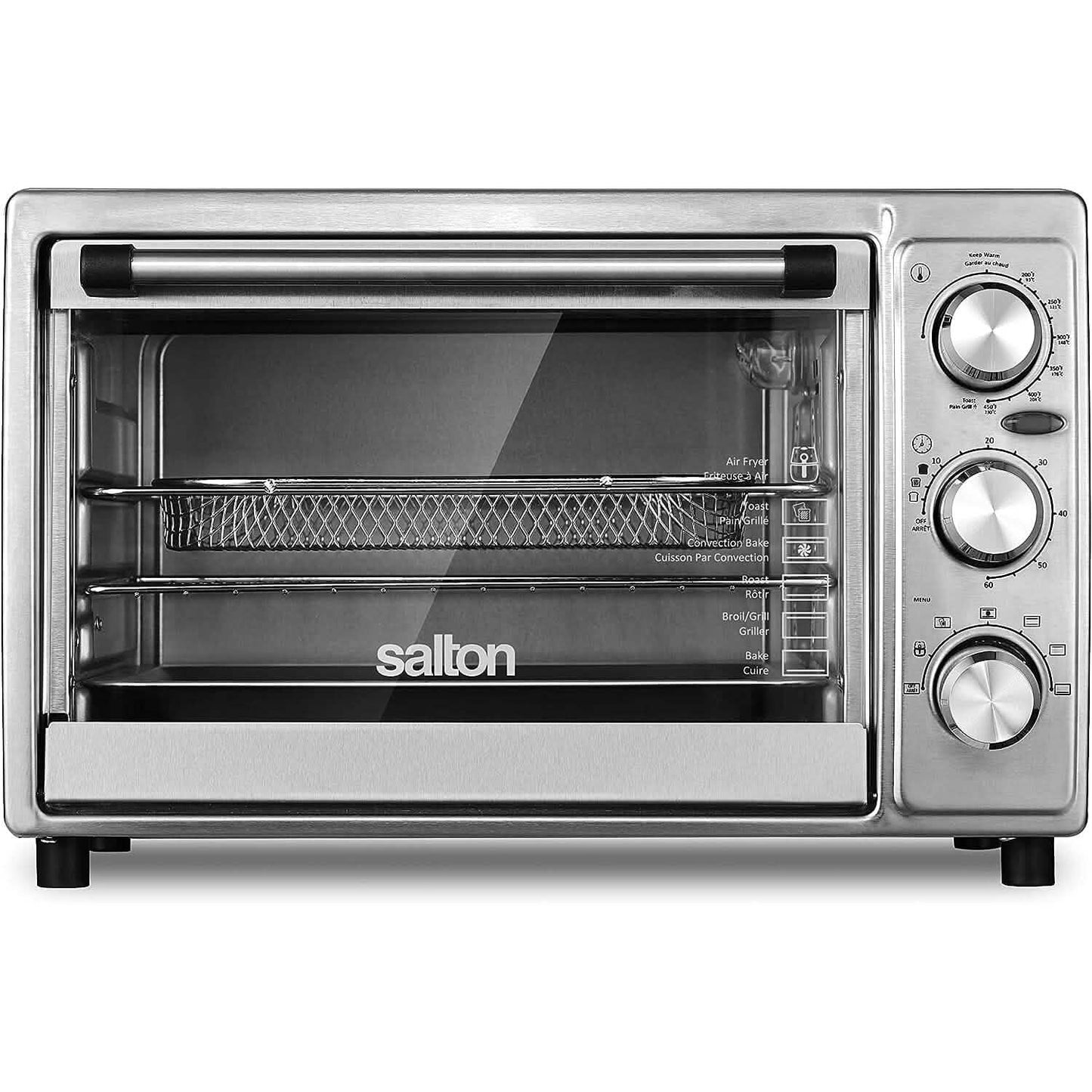Salton Stainless Steel Air Fryer Toaster Oven DailySale