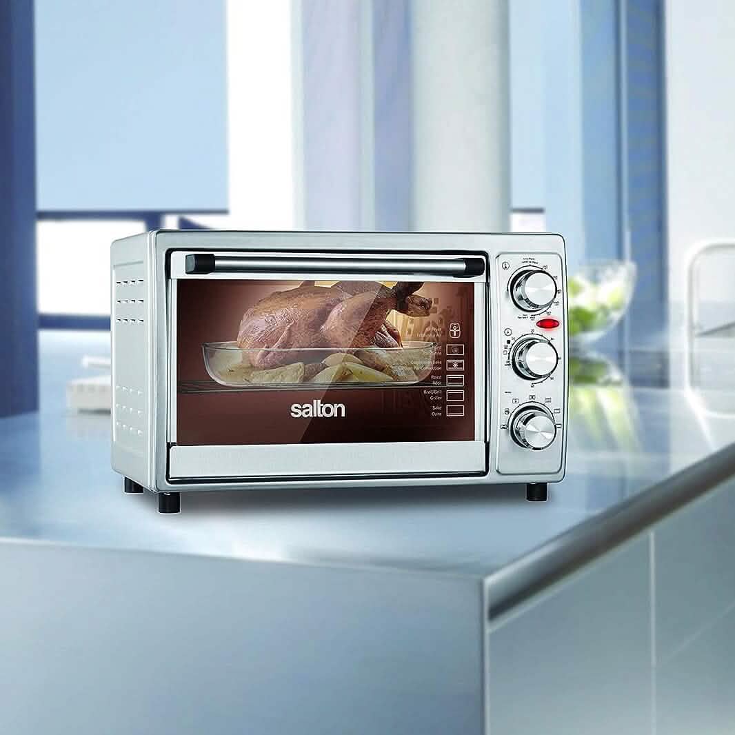 Salton Stainless Steel Air Fryer Toaster Oven DailySale