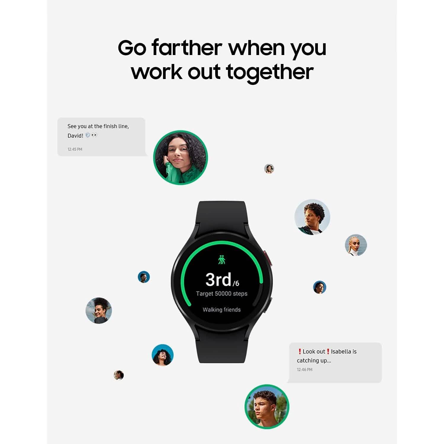 Samsung Galaxy Watch 4 40mm Smartwatch (Refurbished) DailySale