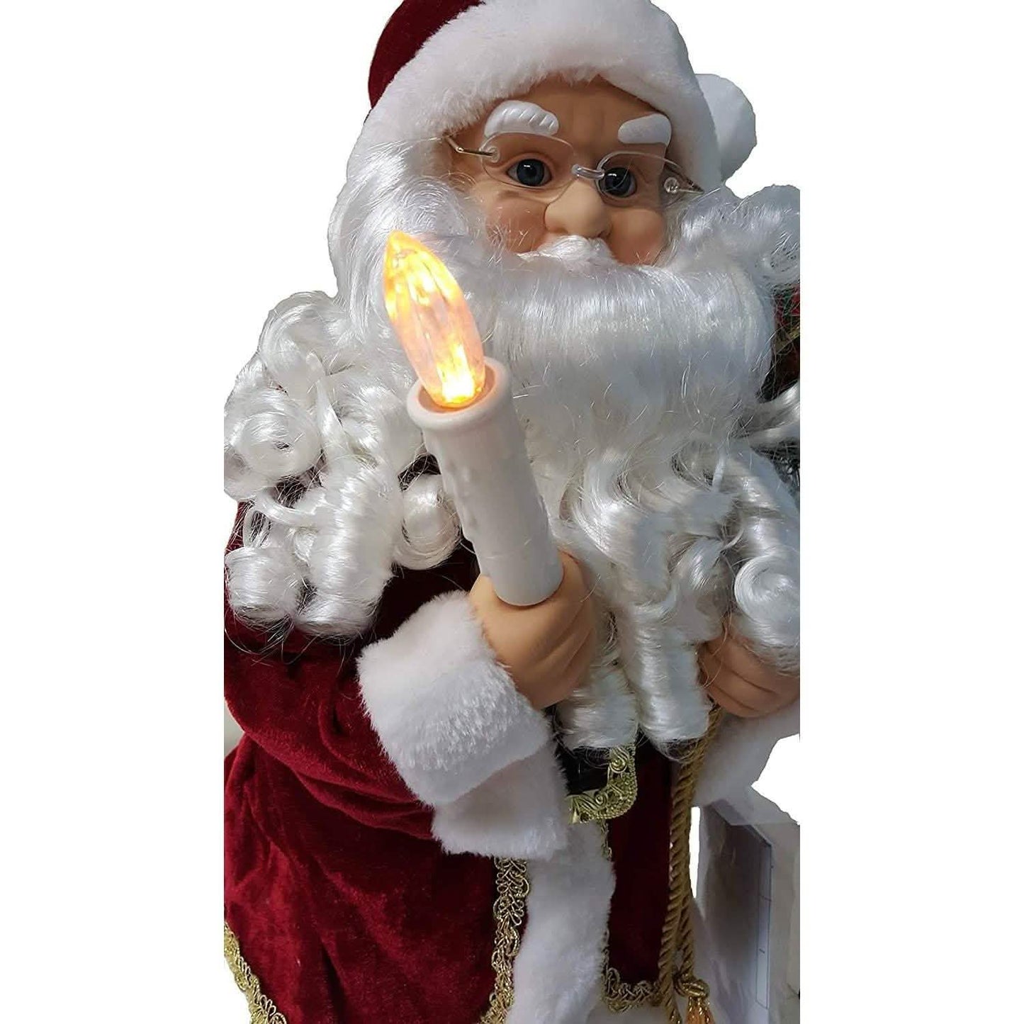 Santa's Workshop Collection 24" Animated Christmas Holiday Figurines DailySale