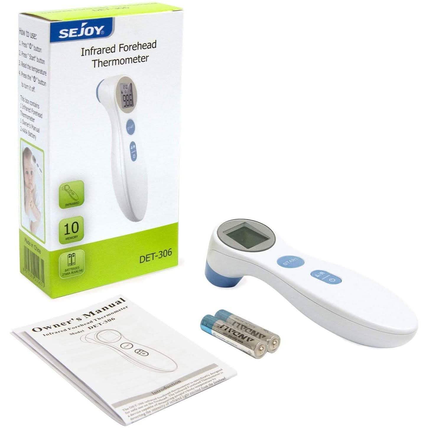 Sejoy Non-Contact Medical Infrared Forehead Thermometer for Children and Adults DailySale