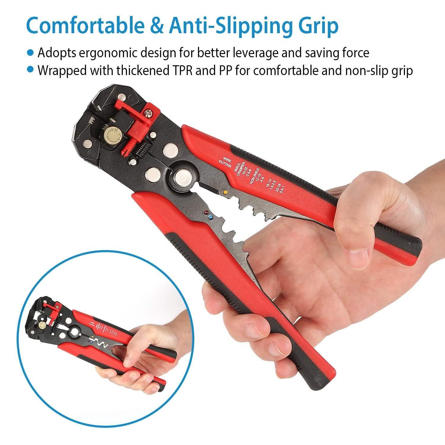 Self-Adjusting Multifunctional Wire Stripper DailySale