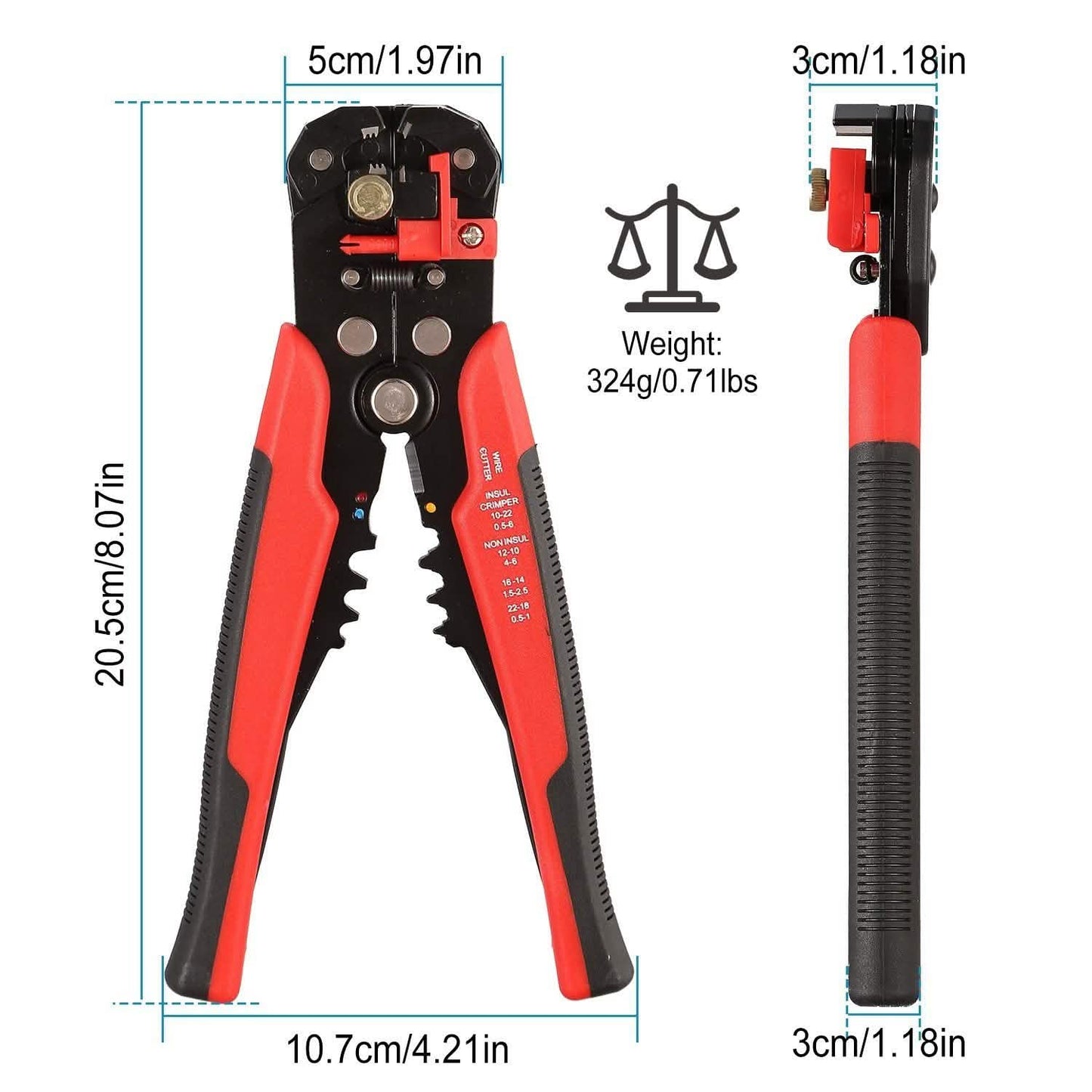 Self-Adjusting Multifunctional Wire Stripper DailySale