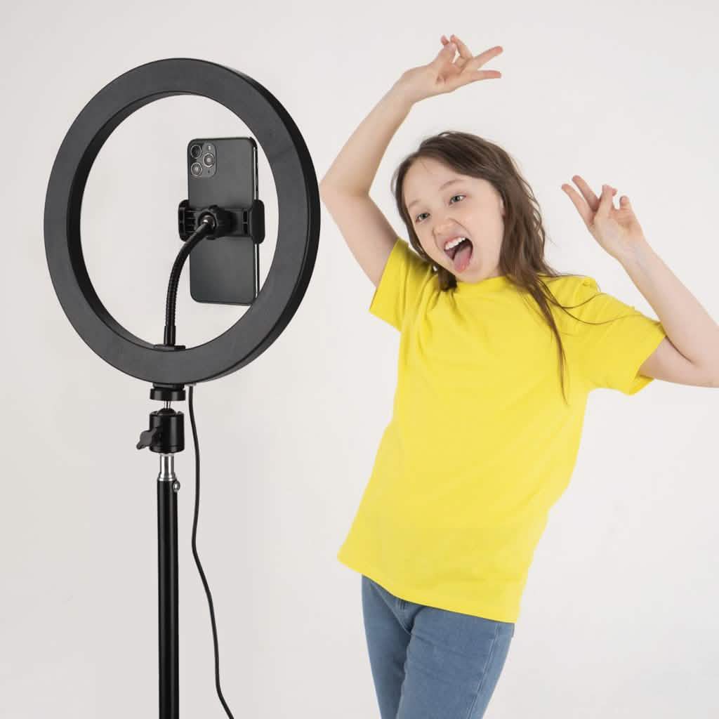 Selfie Ring LED Light Stand with Tripod DailySale