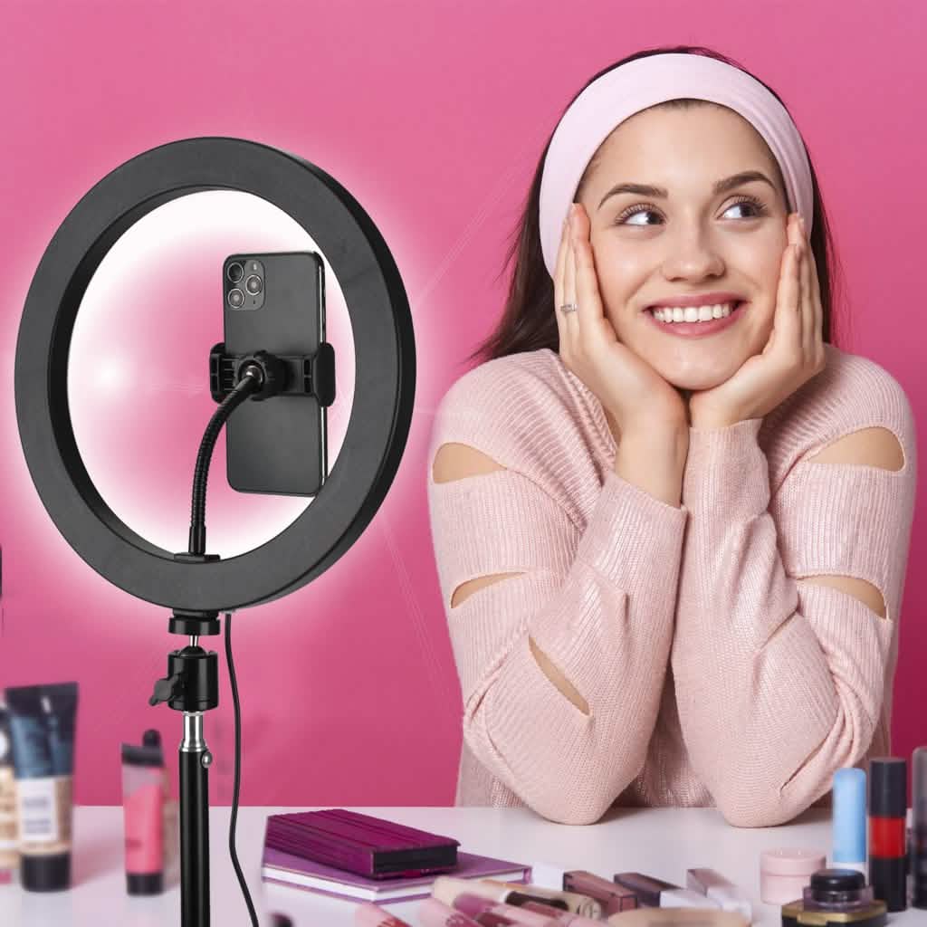 Selfie Ring LED Light Stand with Tripod DailySale