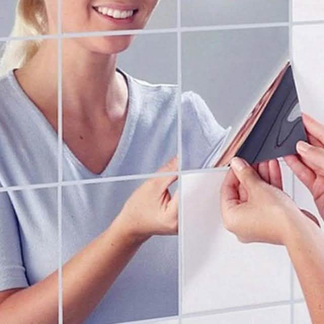 Shapes Wall Mirror Stickers DailySale