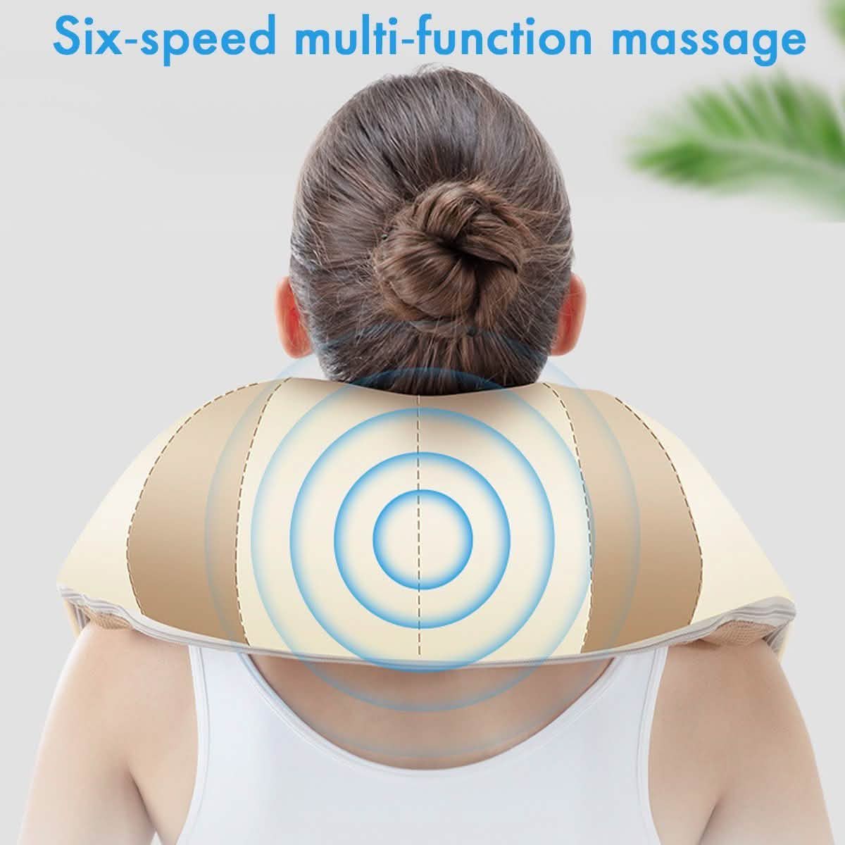 Shiatsu Neck Back Massager Shoulder Massager with Heat DailySale