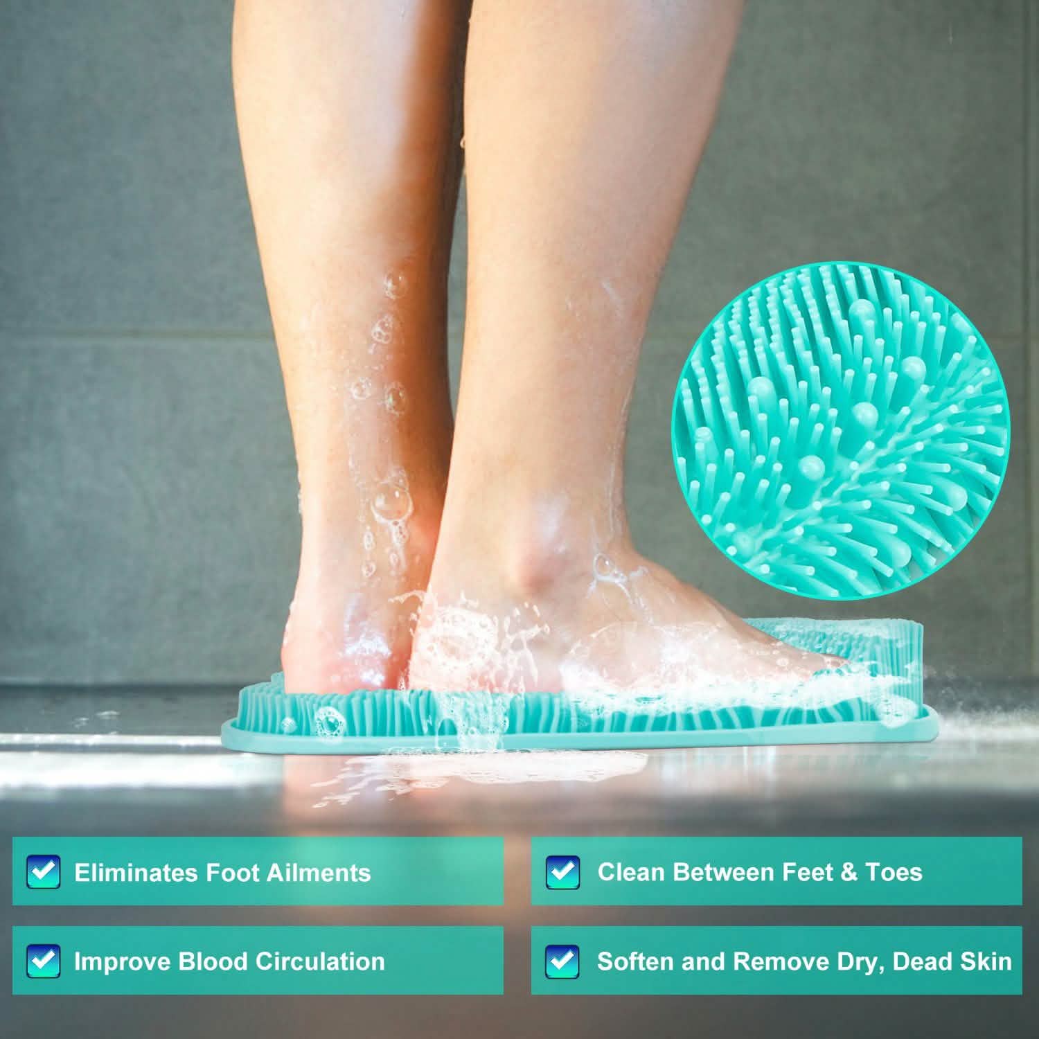 Shower Foot Scrubber Mat DailySale