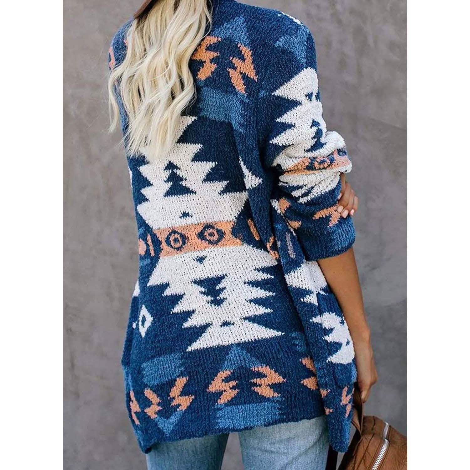 Sidefeel Women Open Front Cardigan Sweater Button Down Knit Sweater Coat DailySale