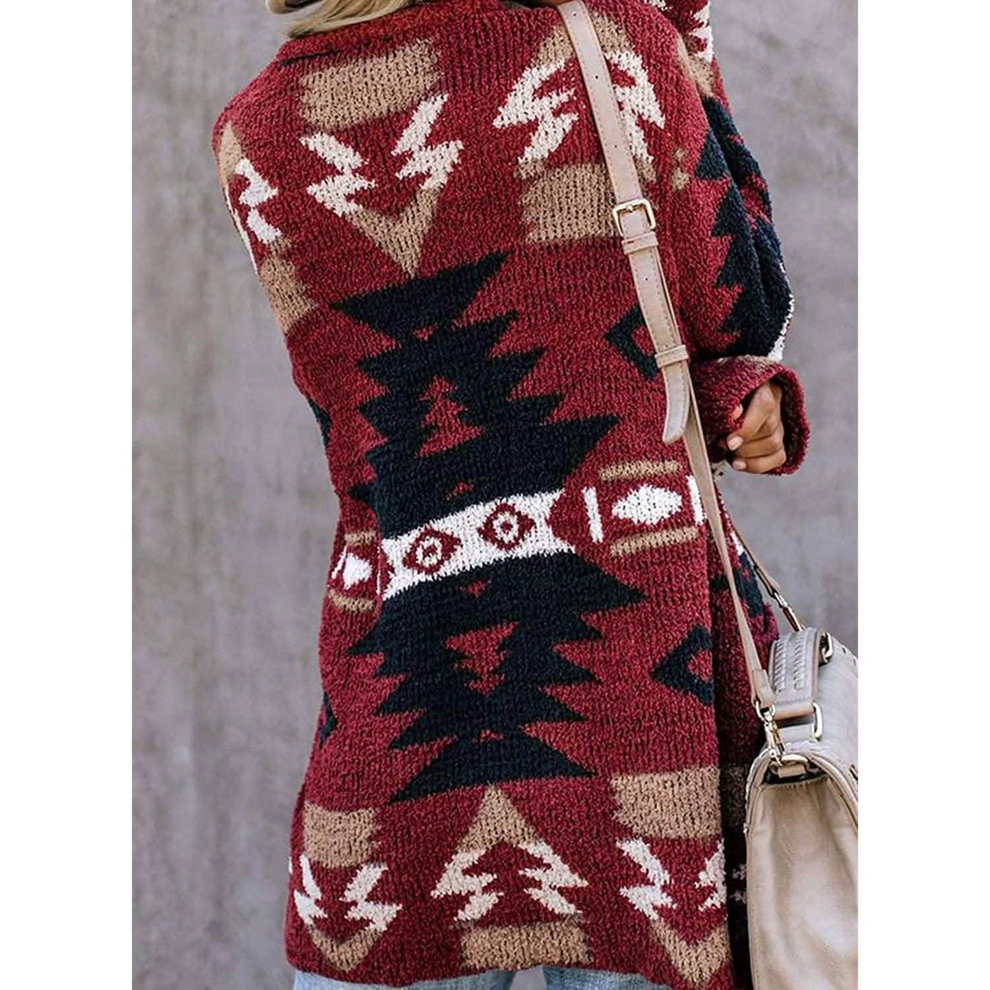Sidefeel Women Open Front Cardigan Sweater Button Down Knit Sweater Coat DailySale