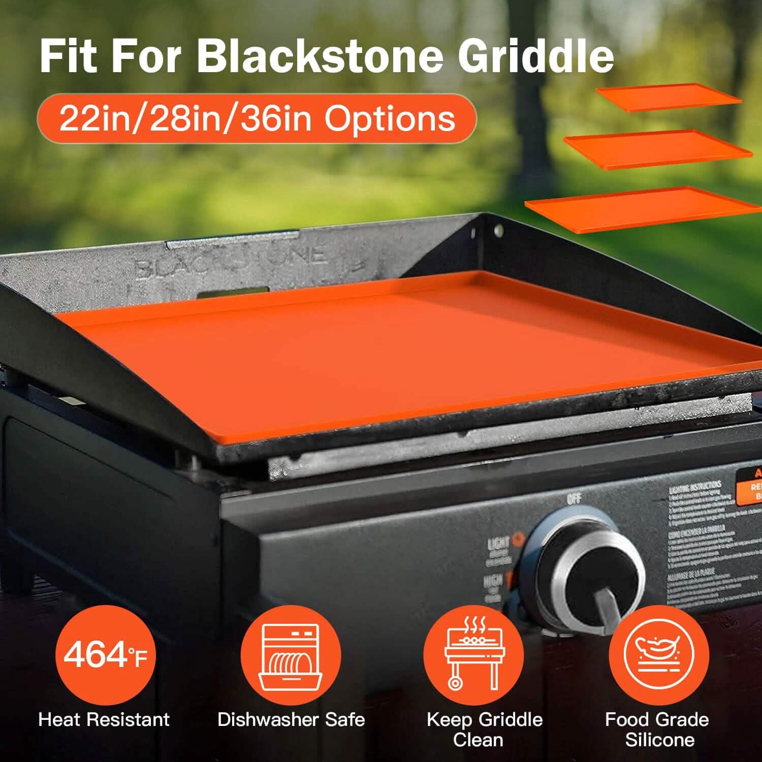 Silicone Griddle Mat Heavy Duty Food Grade Top Cover DailySale