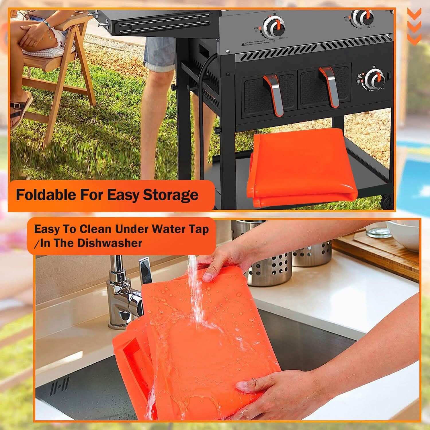 Silicone Griddle Mat Heavy Duty Food Grade Top Cover DailySale
