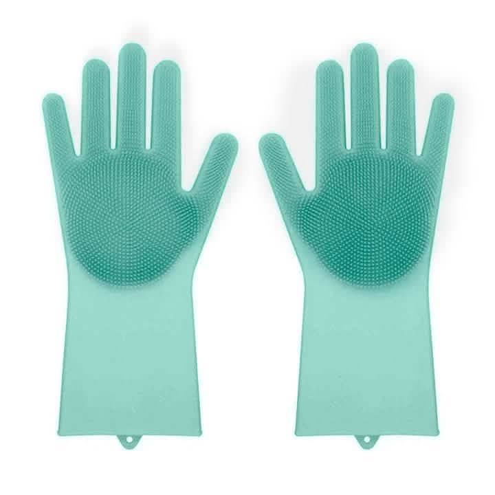 Silicone Scrubber Bristly Gloves DailySale