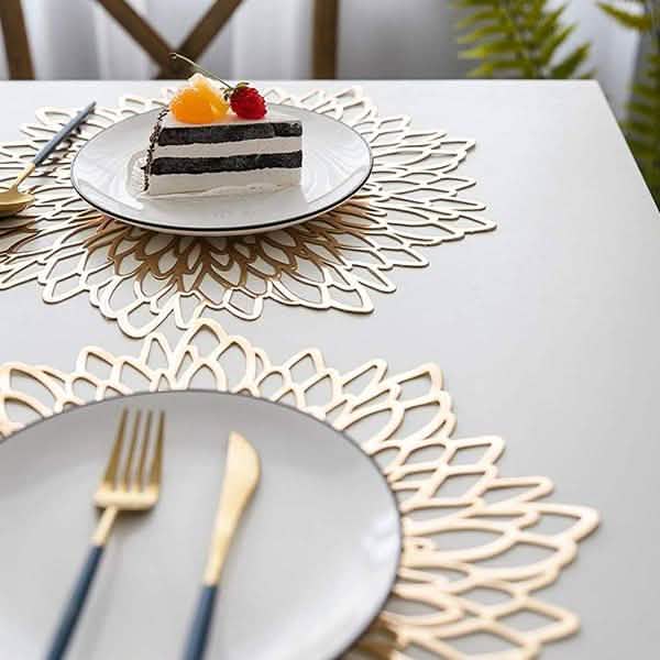 Silver and Gold Decorative Placemats DailySale