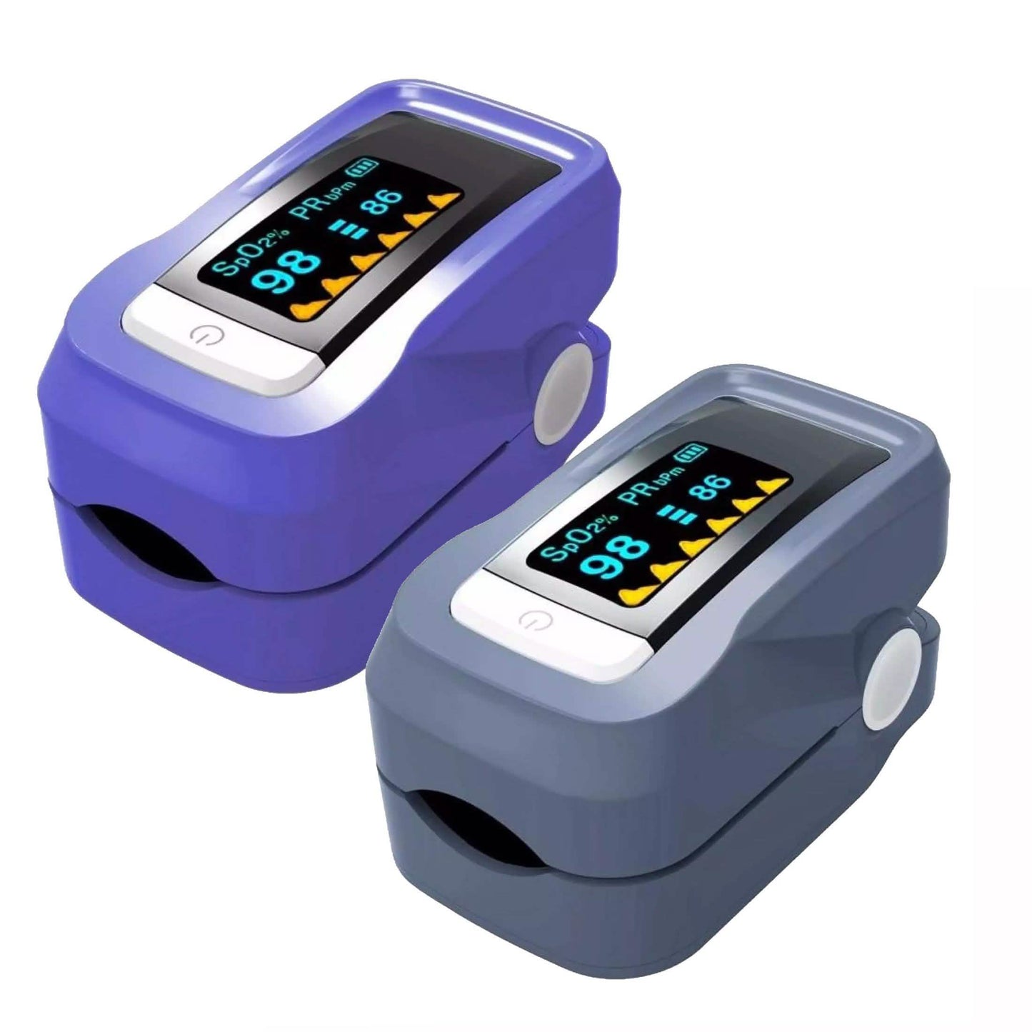 Simple Finger Pulse Oximeter Blood Pressure Monitor Heart Rate Portable DailySale
