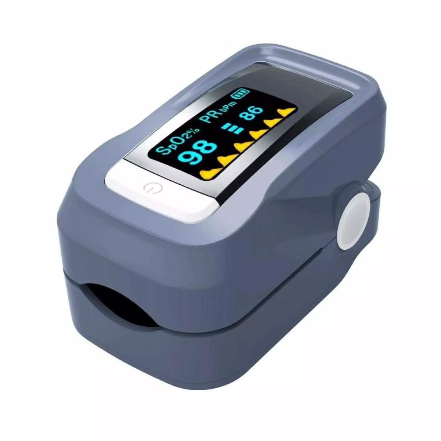 Simple Finger Pulse Oximeter Blood Pressure Monitor Heart Rate Portable DailySale