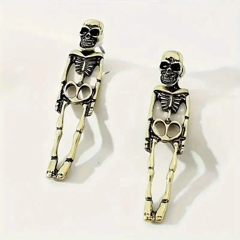 Skeleton Design Dangle Earrings DailySale