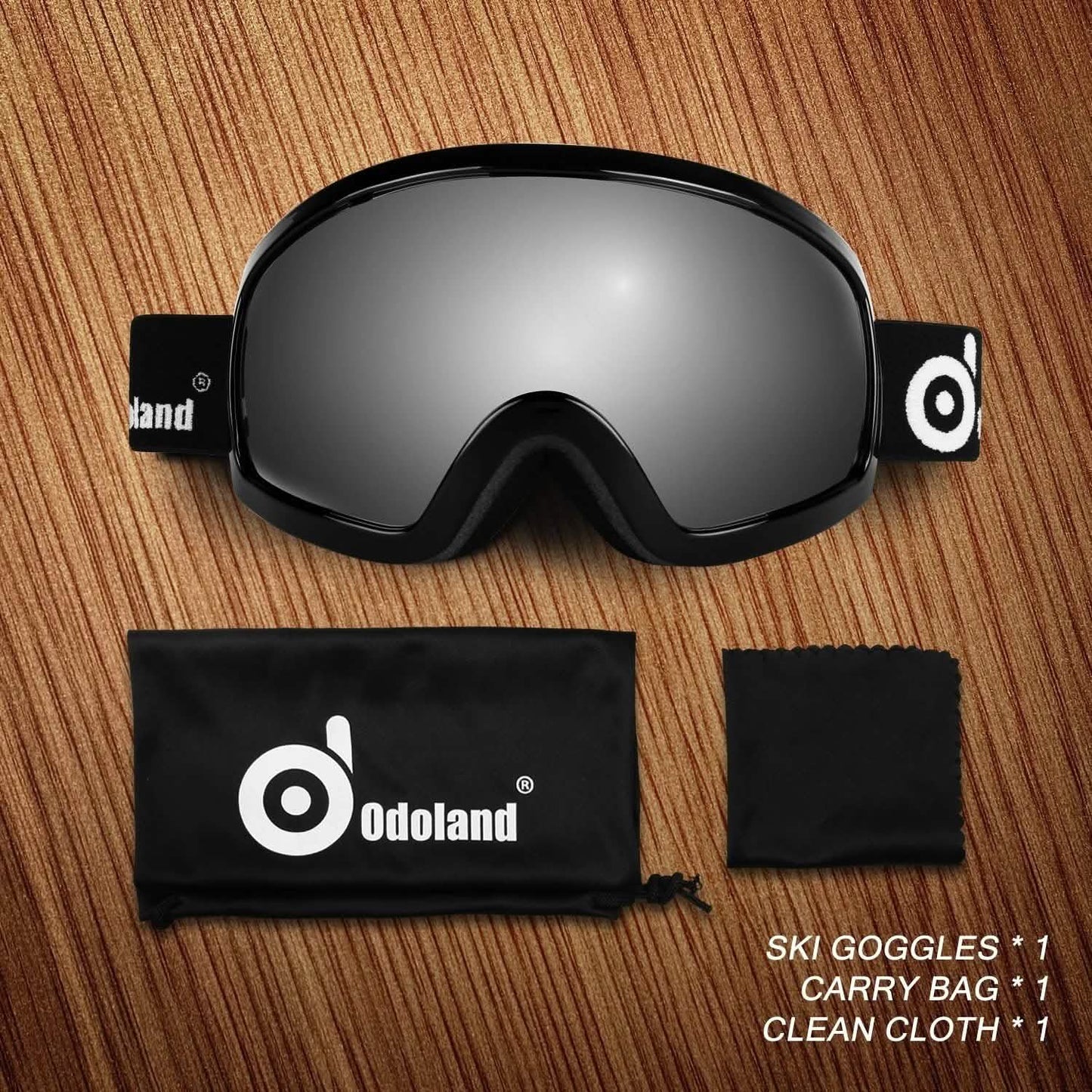 Ski Goggles Double Lens Anti-Fog Winter Windproof DailySale