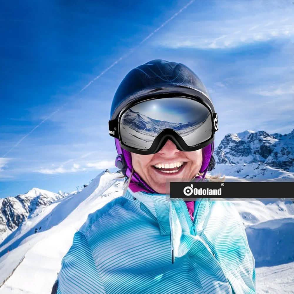 Ski Goggles Double Lens Anti-Fog Winter Windproof DailySale