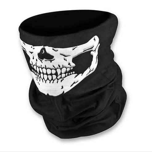 Skull Face Bandana Mask and Neck Gaiter DailySale