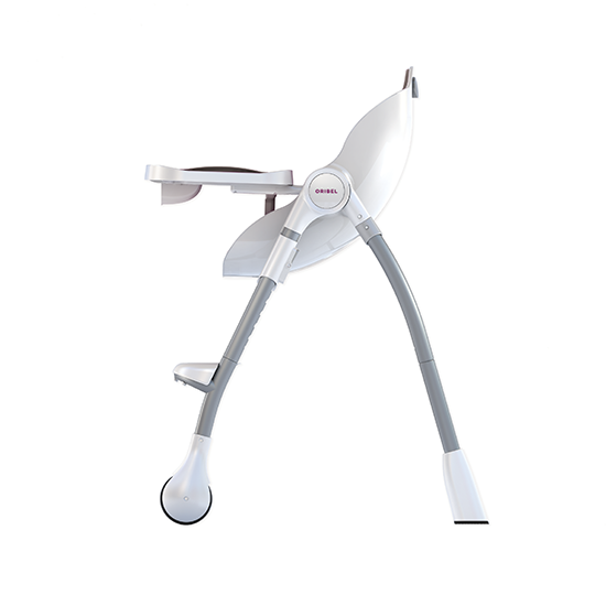 Oribel Cocoon High Chair. 3 Recline Option + Height Adjustable, Removable Tray (Refurbished) DailySale
