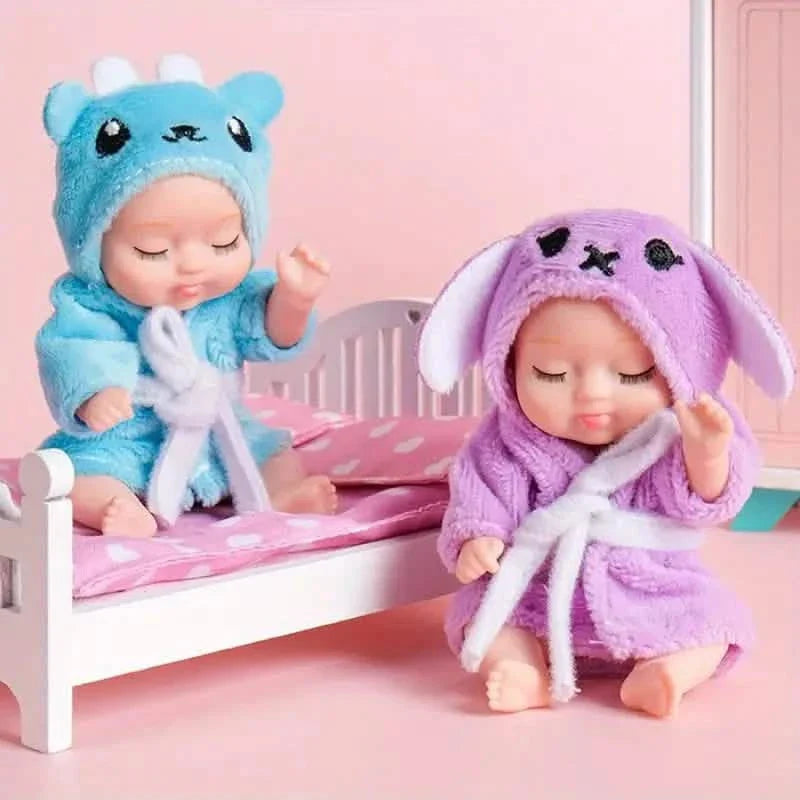 Sleep Simulative Rebirth Princess Dolls in Bathrobes DailySale