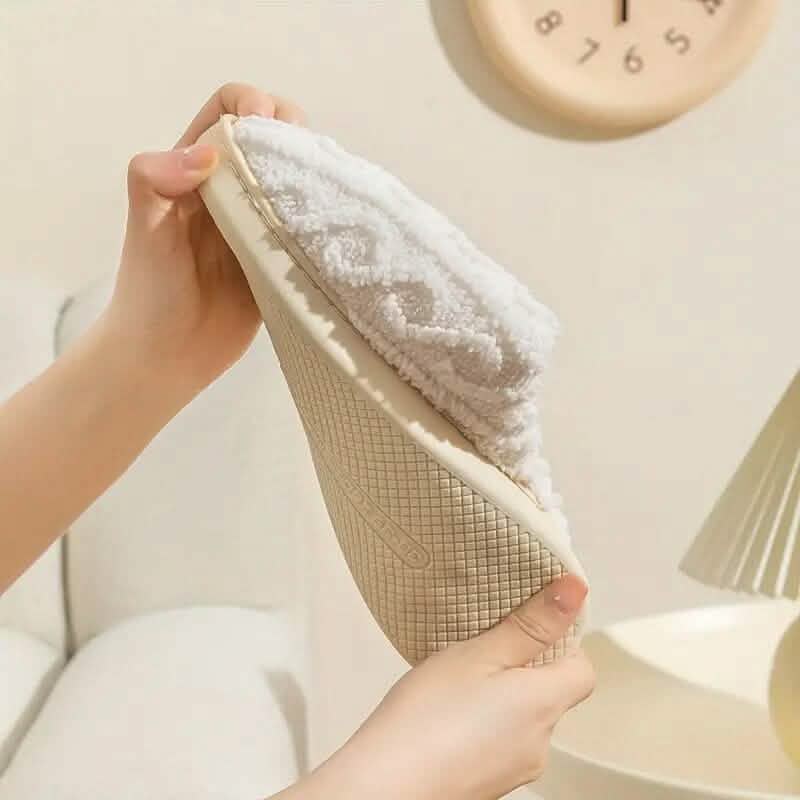 Slip On Soft Sole Flat Non-Slip Warm Slippers DailySale