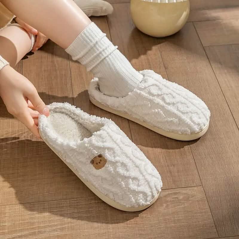 Slip On Soft Sole Flat Non-Slip Warm Slippers DailySale