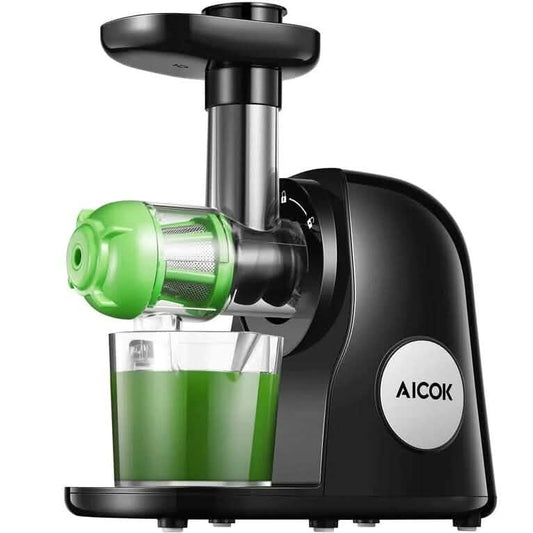 Slow Masticating Juicer Extractor Cold Press Juicer with Brush DailySale