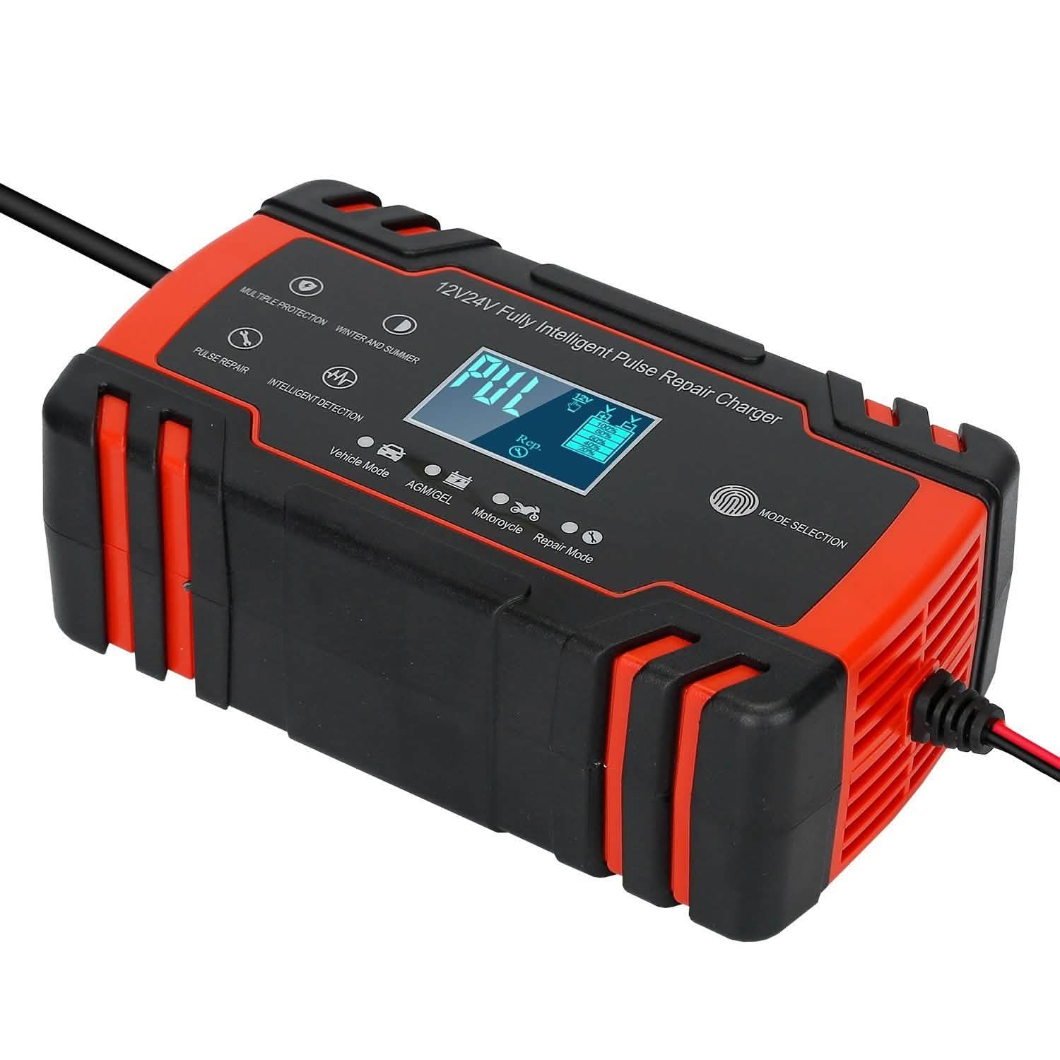 Smart Automatic Battery Charger with LCD Display DailySale