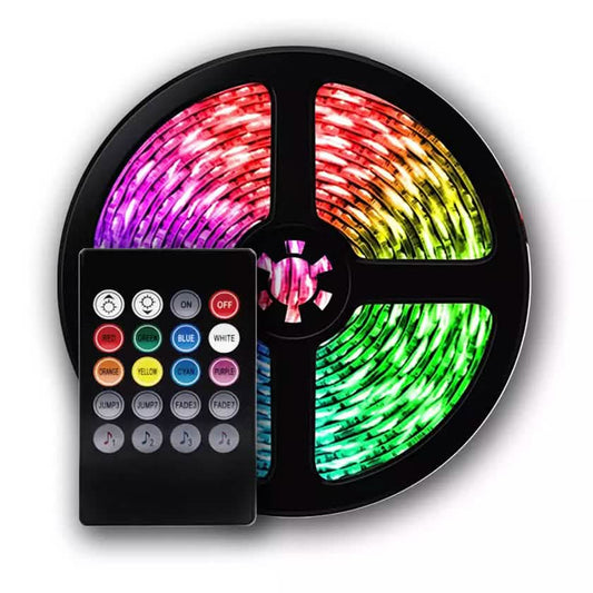 Smart Home Sound Activated Multi-Color LED Light Strip with Remote DailySale