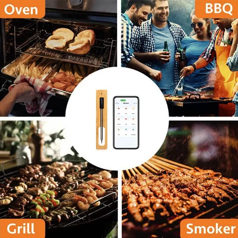 Smart Meat Thermometer with Bluetooth DailySale
