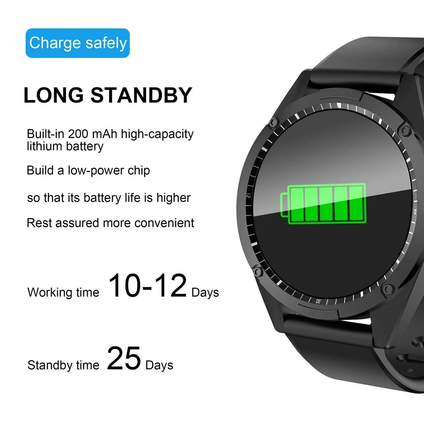 Smart Sport Watch Activity Tracker with Blood Pressure Heart Rate Sleep Monitor DailySale