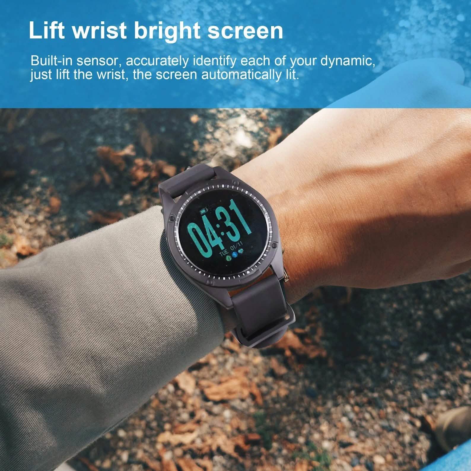 Smart Sport Watch Activity Tracker with Blood Pressure Heart Rate Sleep Monitor DailySale