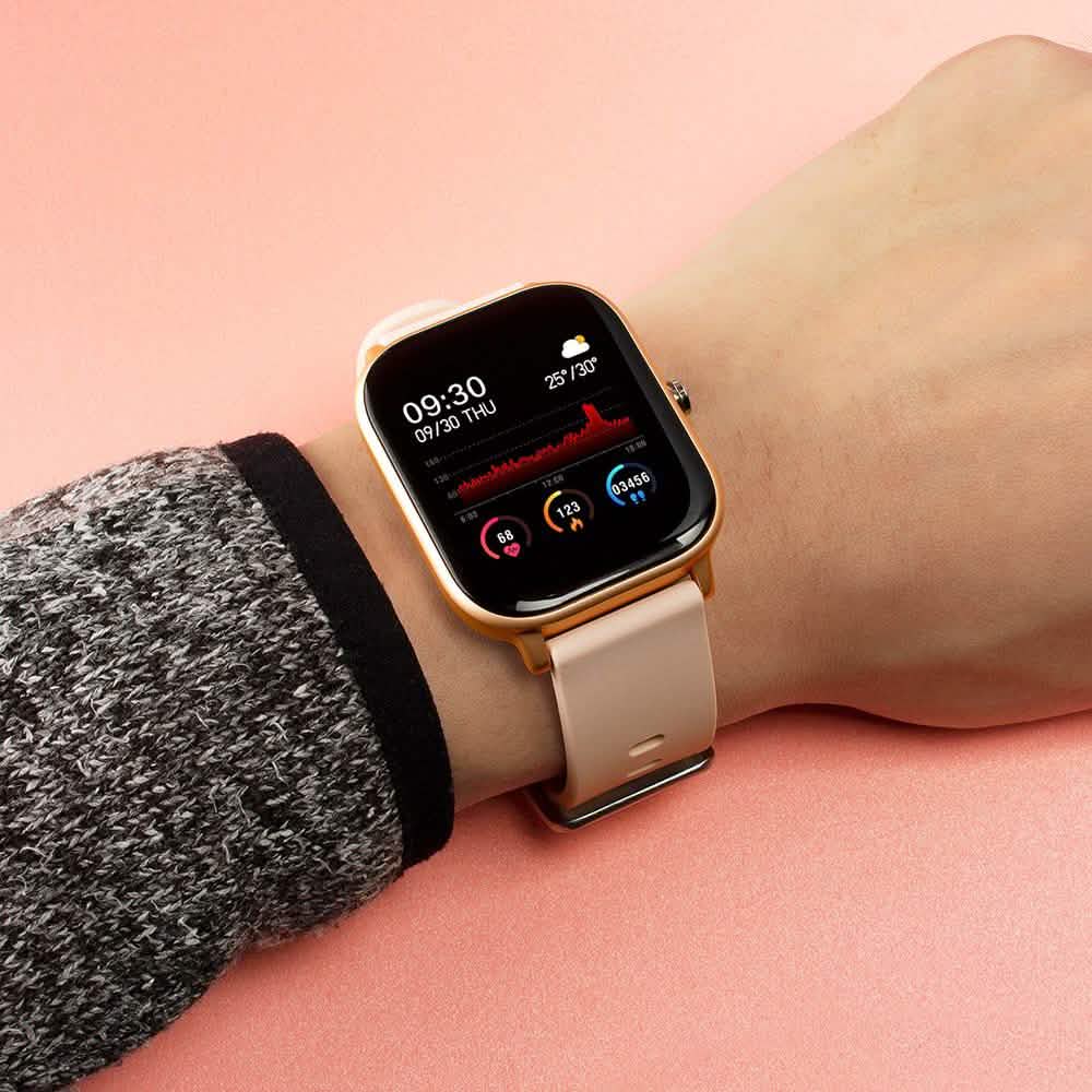 Smart Watch Fitness Tracker with Heart Rate, Blood Pressure, Blood Oxygen, Sleep Tracking & More DailySale