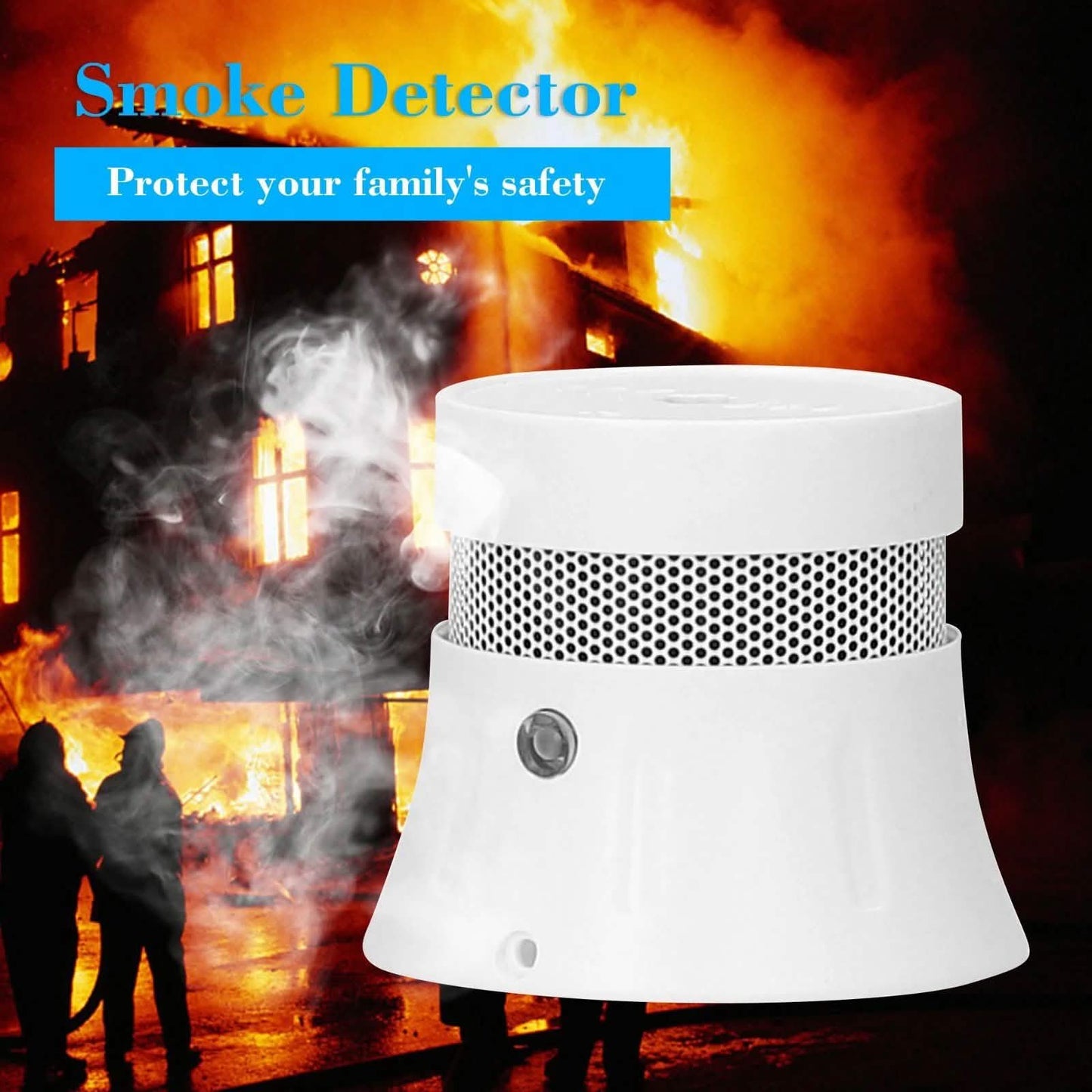 Smart WiFi Standalone Photoelectric Smoke Alarm DailySale