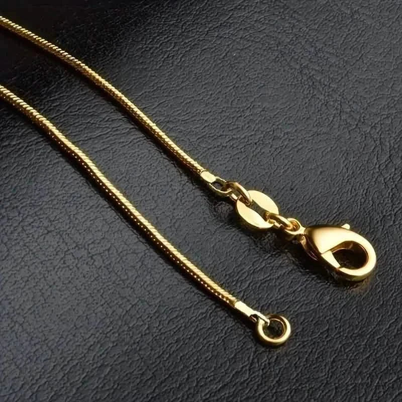 Snake Chain Necklace For Men And Women DailySale