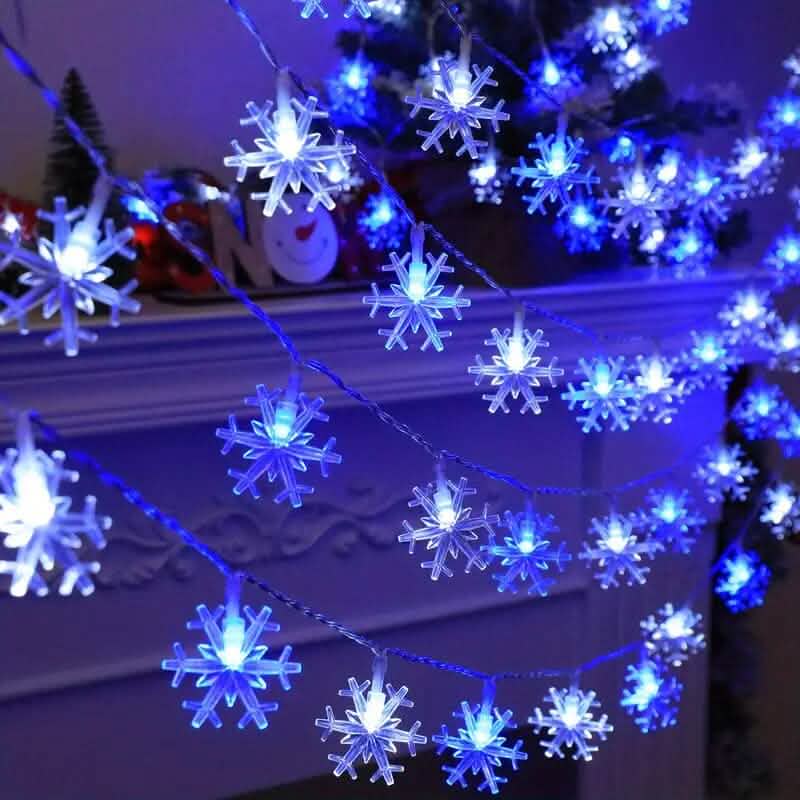 Snowflake Decorative LED String Light 152cm/60in DailySale