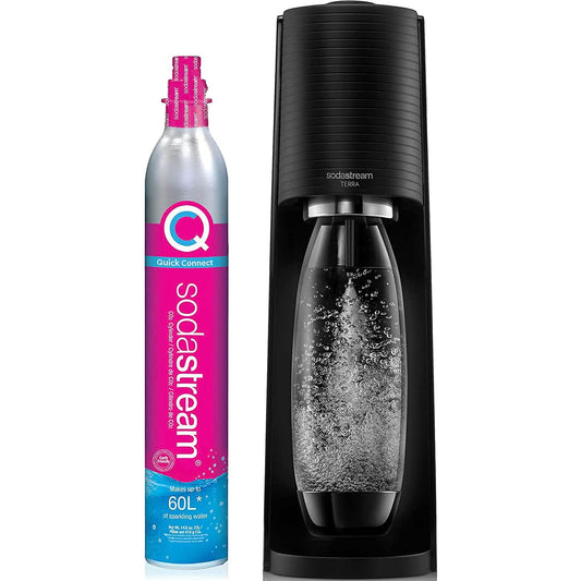 SodaStream Terra Sparkling Water Maker with CO2 and DWS Bottle DailySale