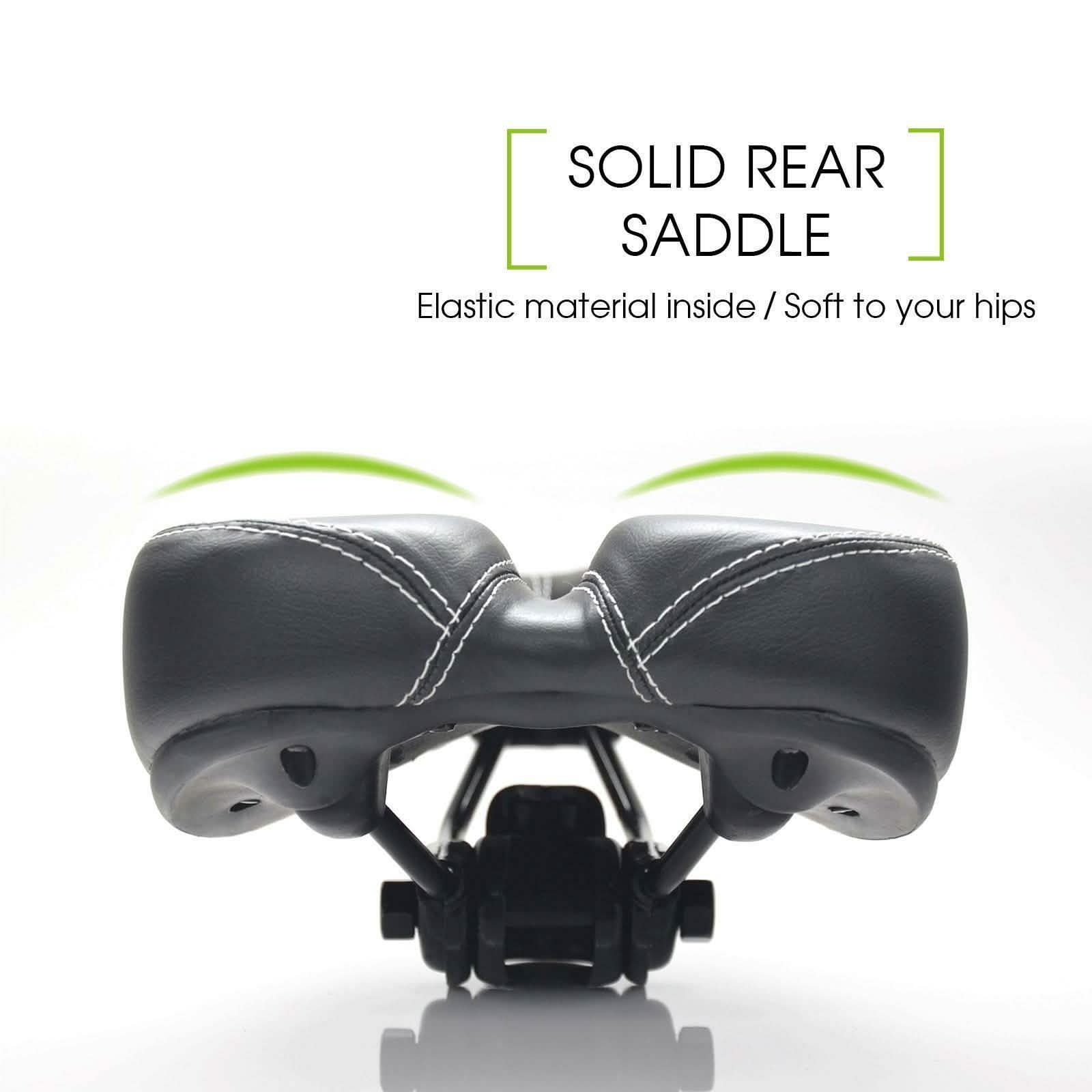 Soft Leather Hollow Bicycle Saddle Seat DailySale