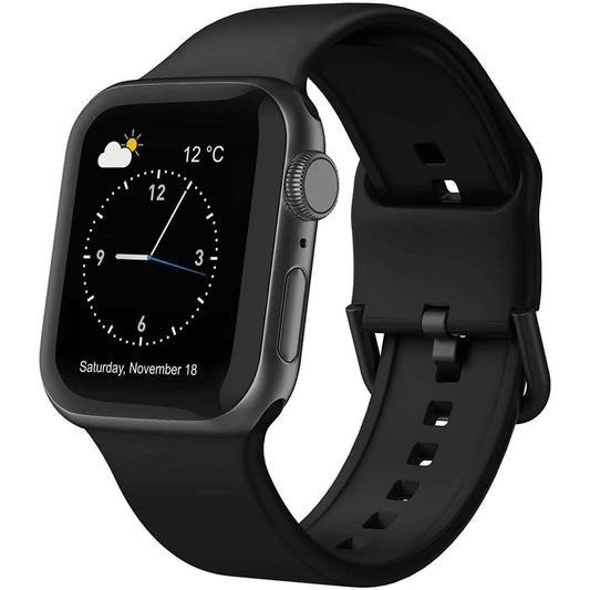 Soft Silicone Sport Wristbands Replacement Strap with Classic Clasp DailySale