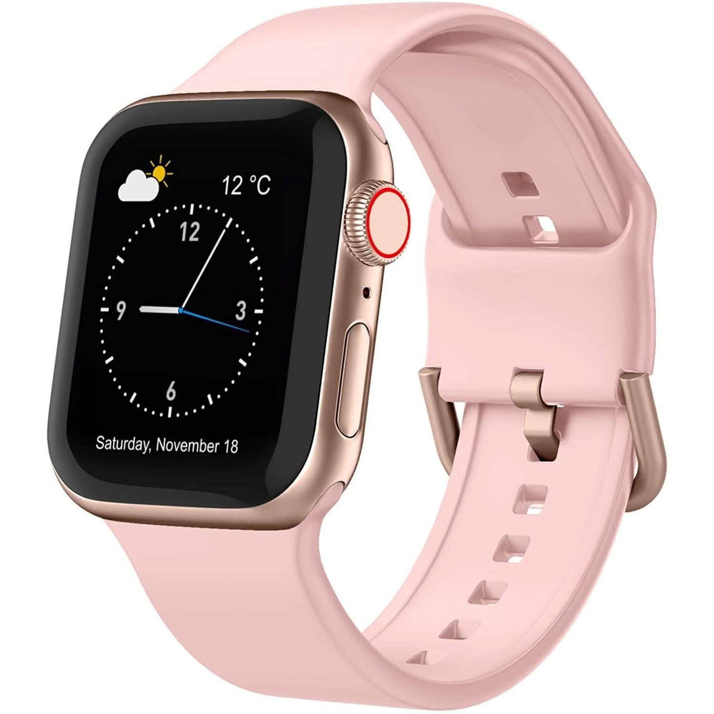 Soft Silicone Sport Wristbands Replacement Strap with Classic Clasp DailySale