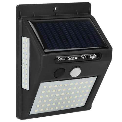 Solar 100 LEDs PIR Motion Sensor Wall Light DailySale