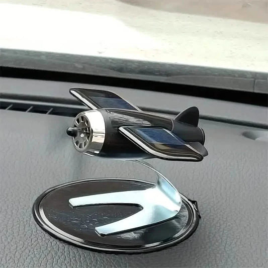 Solar Airplane Creative Car Decoration DailySale