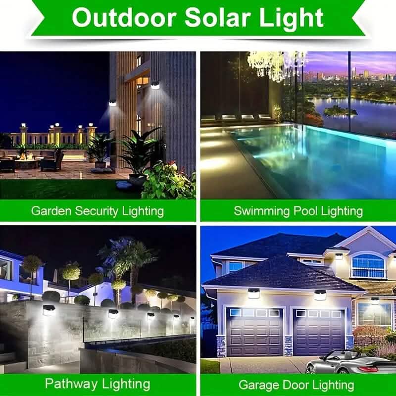 Solar Lights Outdoor 576 LED with Lights Reflector and 3 Lighting Modes DailySale