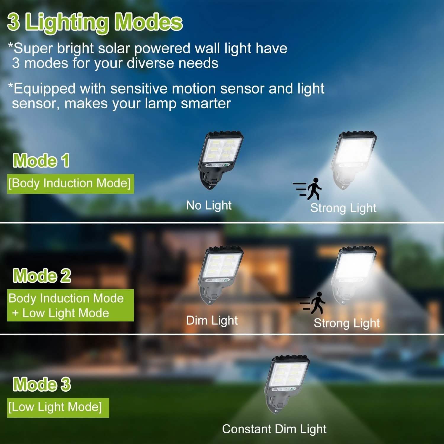Solar Outdoor Wall Light DailySale